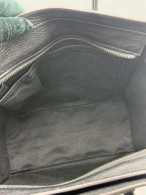 Celine Black Nano Luggage Bag