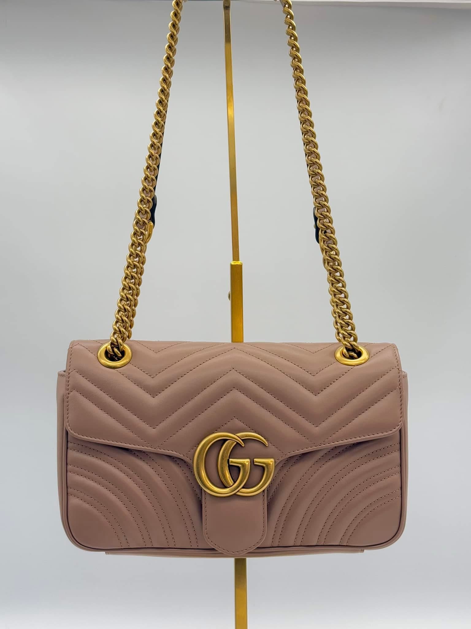 Gucci Small GG Marmont Shoulder Bag