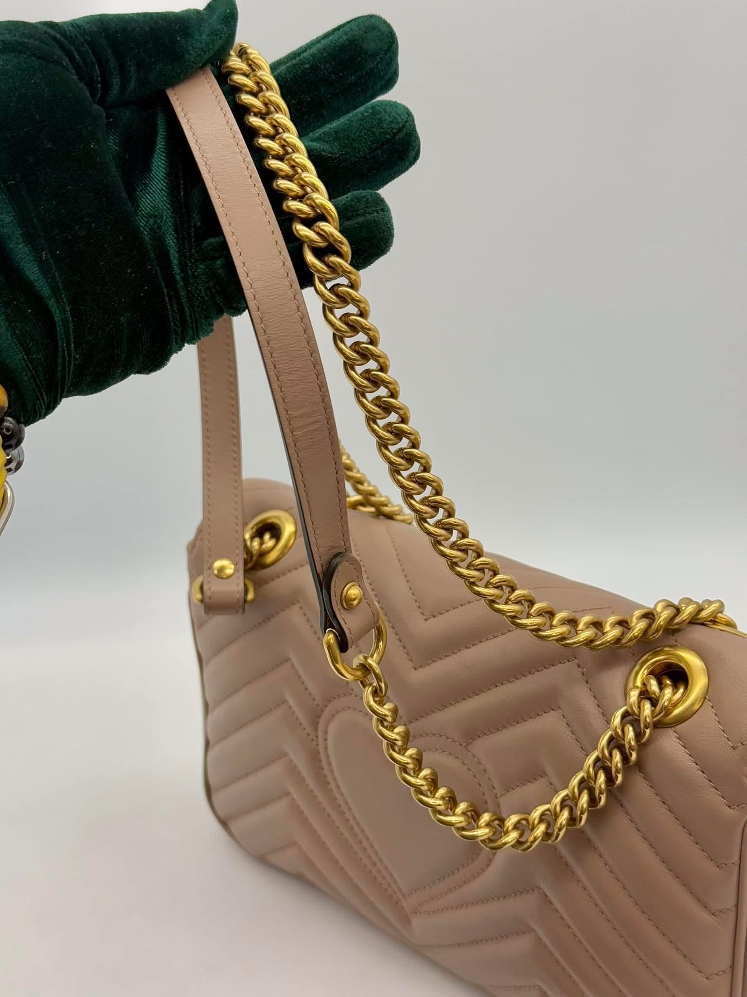 Gucci Small GG Marmont Shoulder Bag