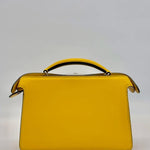 Fendi Peekaboo ISEEU X-CROSS Yellow Leather Bag