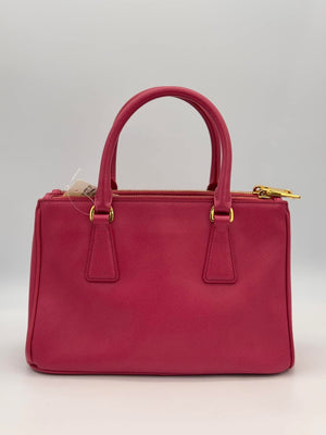 Small Prada Galleria Pink Leather