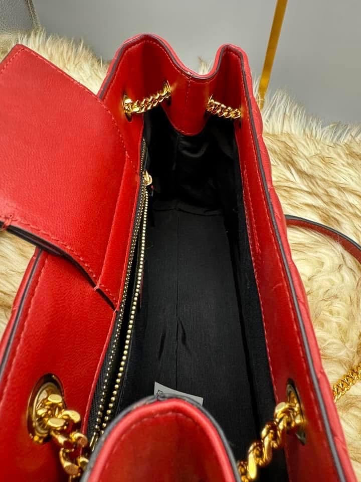 Versace La Medusa Quilted Leather Tote Bag