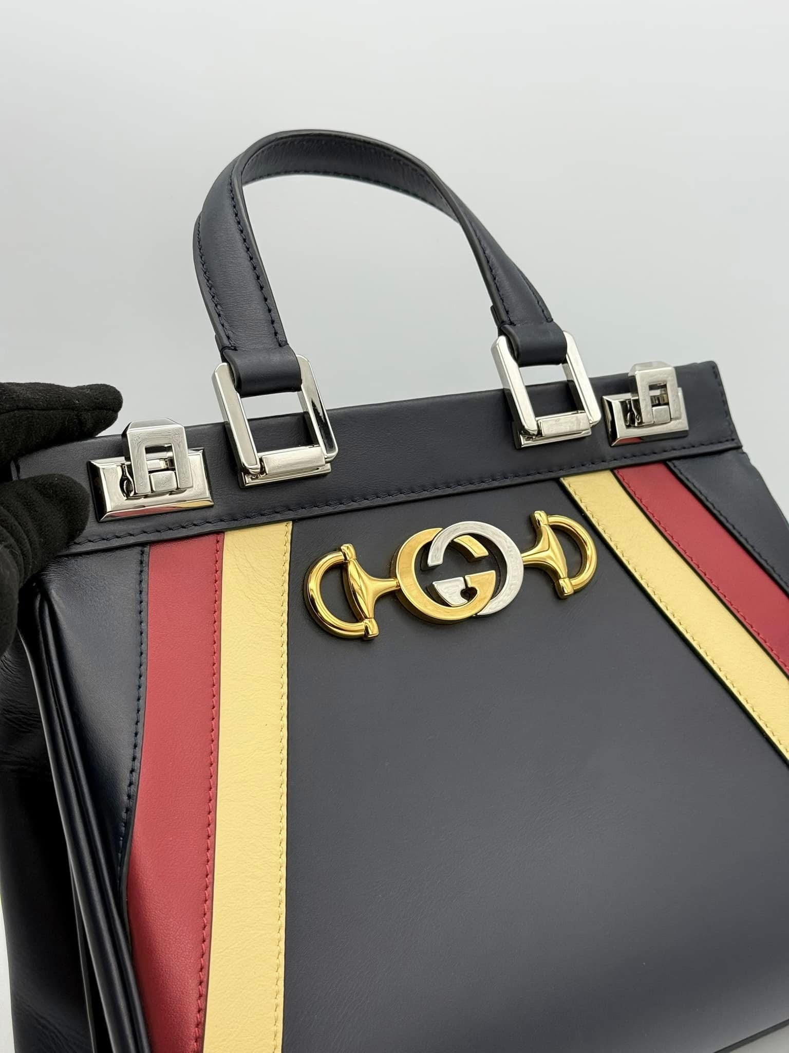 Gucci Zumi Medium Top Handle Bag