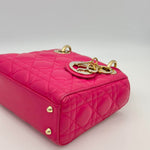 Christian Dior Lady Mini Lambskin Cannage