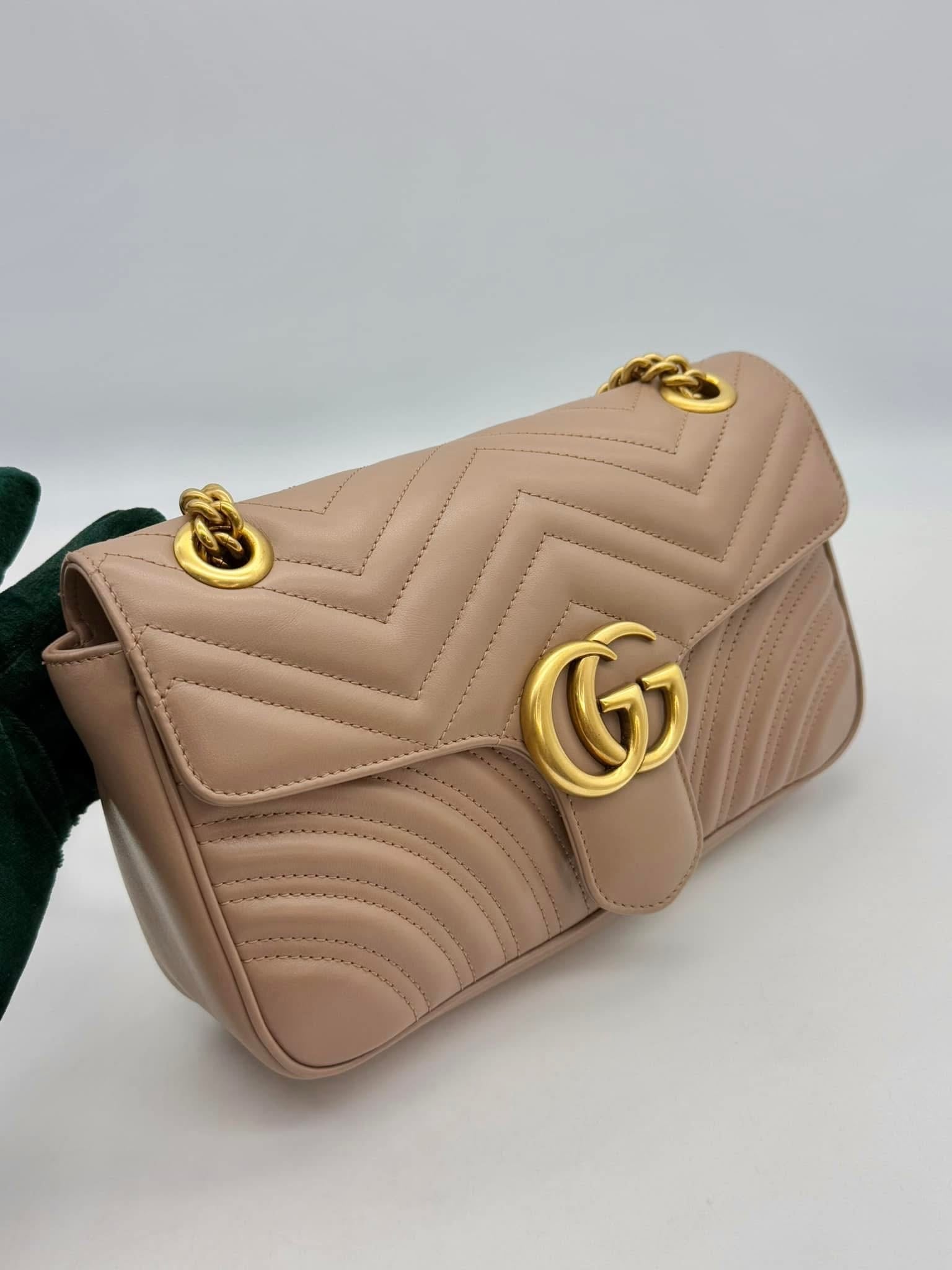 Gucci Small GG Marmont Shoulder Bag