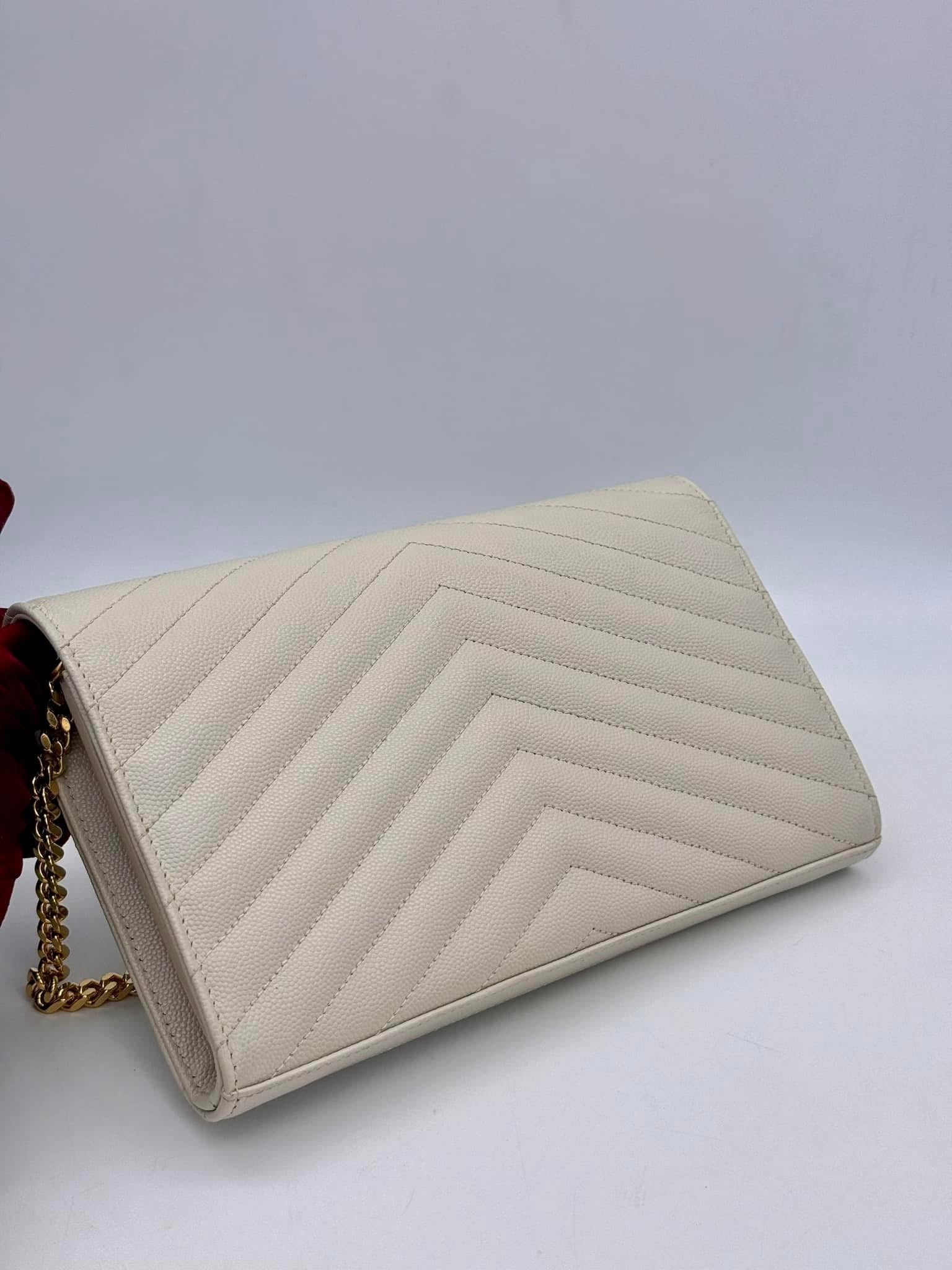 YSL Cassandra Envelopes Chain Wallet