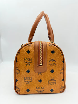 MCM COGNAC HANDBAG