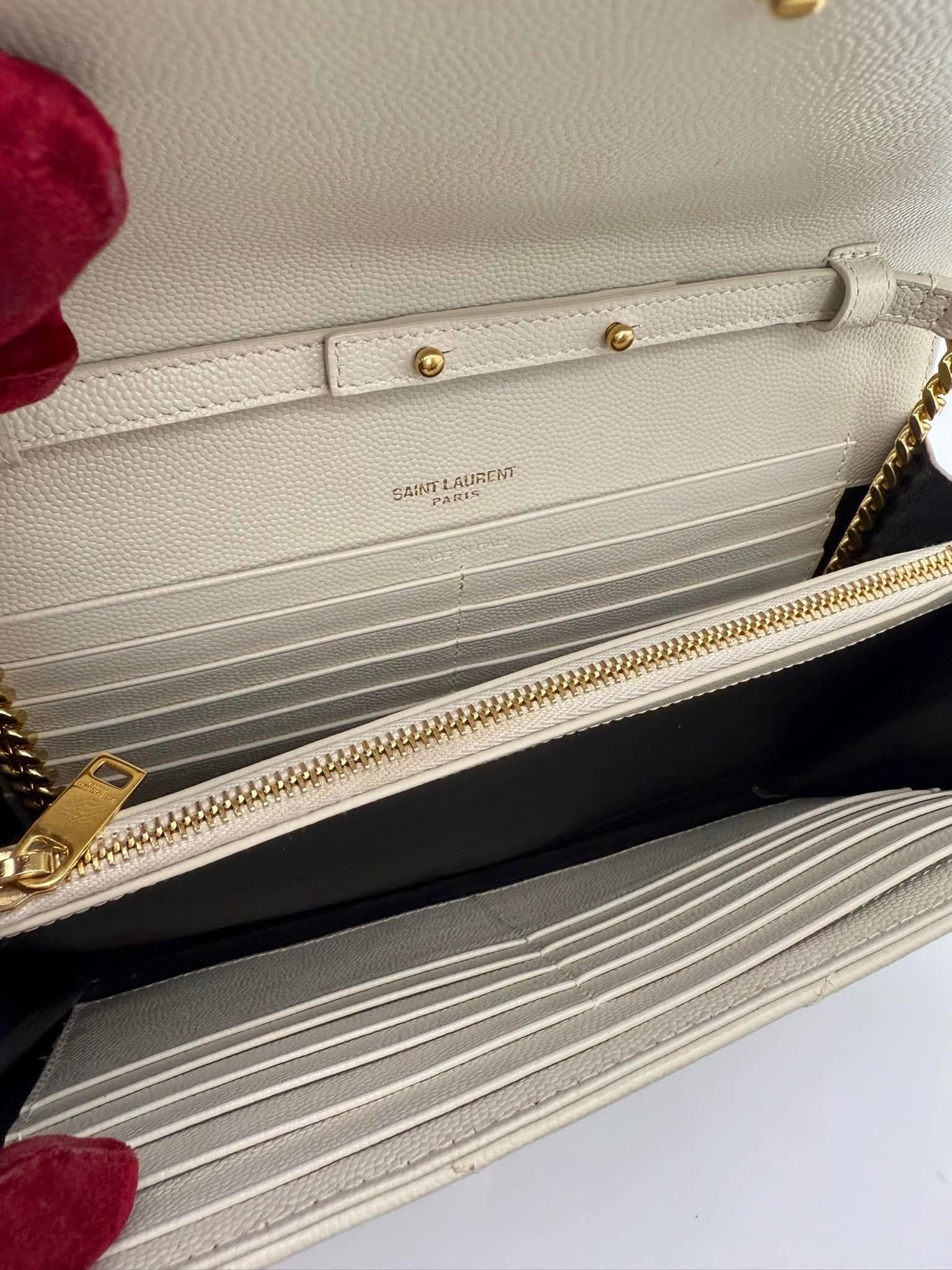 YSL Cassandra Envelopes Chain Wallet