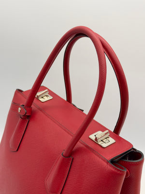 Prada Medium Saffiano Cuir Twin Bag