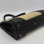 Gucci Handbag Shoulder Bag Zumi Leather Black x Beige