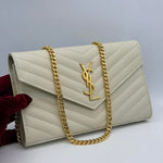 YSL Cassandra Envelopes Chain Wallet