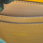 Fendi Peekaboo ISEEU X-CROSS Yellow Leather Bag