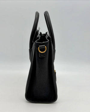 Celine Luggage Nano Shopper Leather & Suede