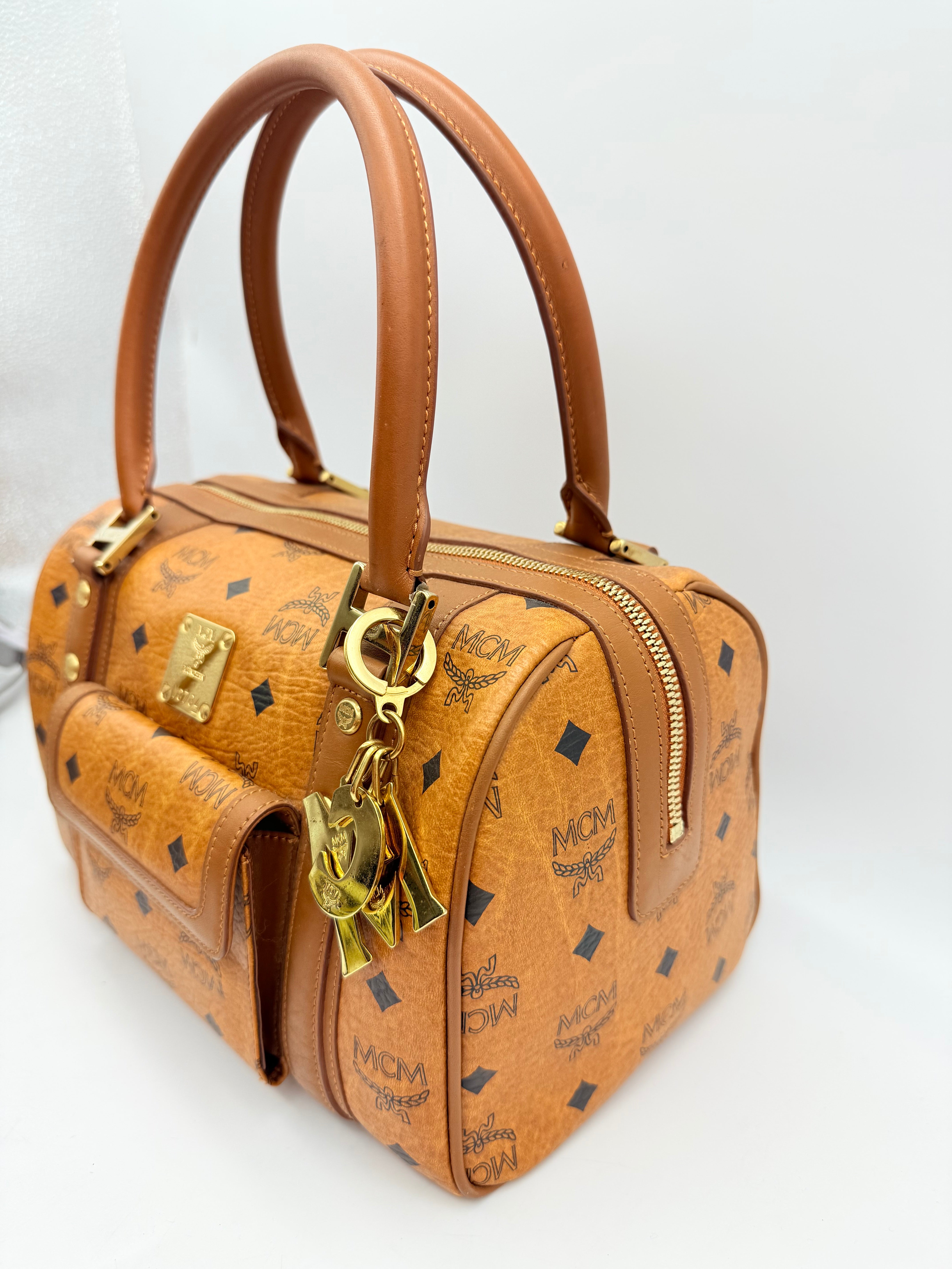 MCM COGNAC BOSTON