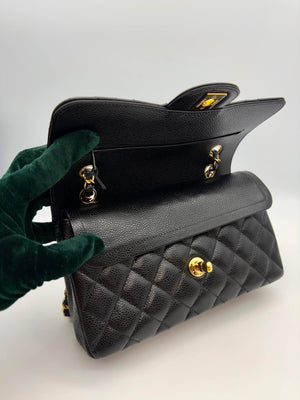 Chanel Double Flap Small Caviar