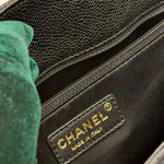 Chanel Matelasse Grand Chain Gst Caviar Skin Leather Black