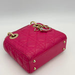 Christian Dior Lady Mini Lambskin Cannage