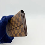 Louis Vuitton Damier Ebene Sarah Long Bifold Wallet