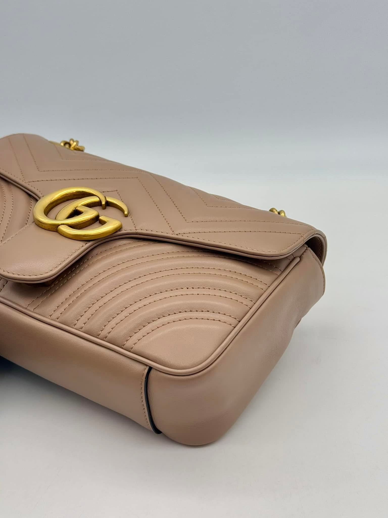 Gucci Small GG Marmont Shoulder Bag