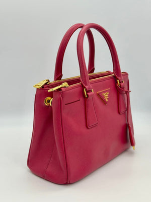 Small Prada Galleria Pink Leather