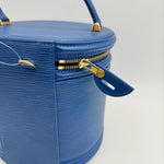 Louis Vuitton Cannes Blue Leather