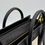 Celine Luggage Nano Shopper Leather & Suede