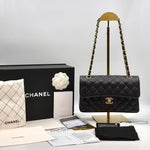 Chanel Double Flap Small Caviar