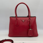 Prada Medium Saffiano Cuir Twin Bag