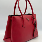 Prada Medium Saffiano Cuir Twin Bag