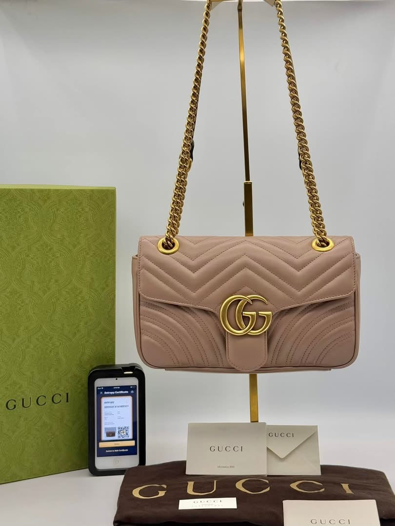 Gucci Small GG Marmont Shoulder Bag