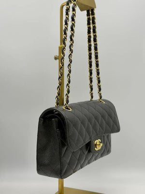 Chanel Double Flap Small Caviar