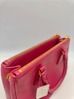 Small Prada Galleria Pink Leather