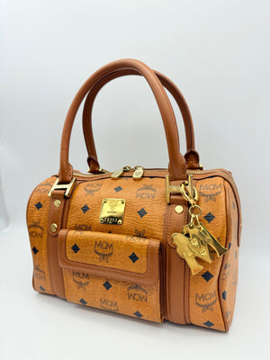 MCM COGNAC HANDBAG