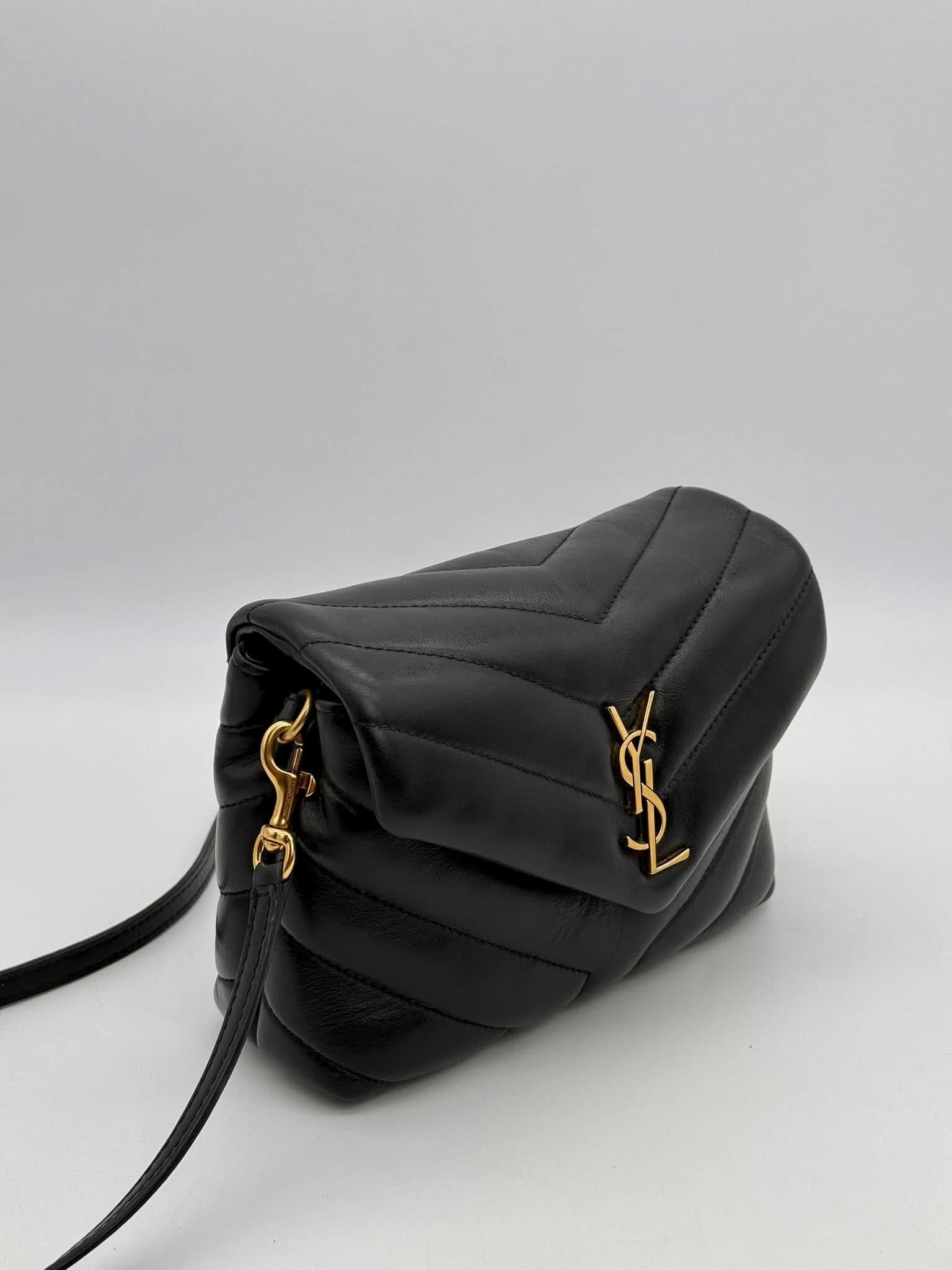 Saint Laurent LouLou Toy Bag in Matelasse