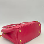 Small Prada Galleria Pink Leather