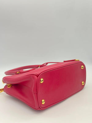 Small Prada Galleria Pink Leather