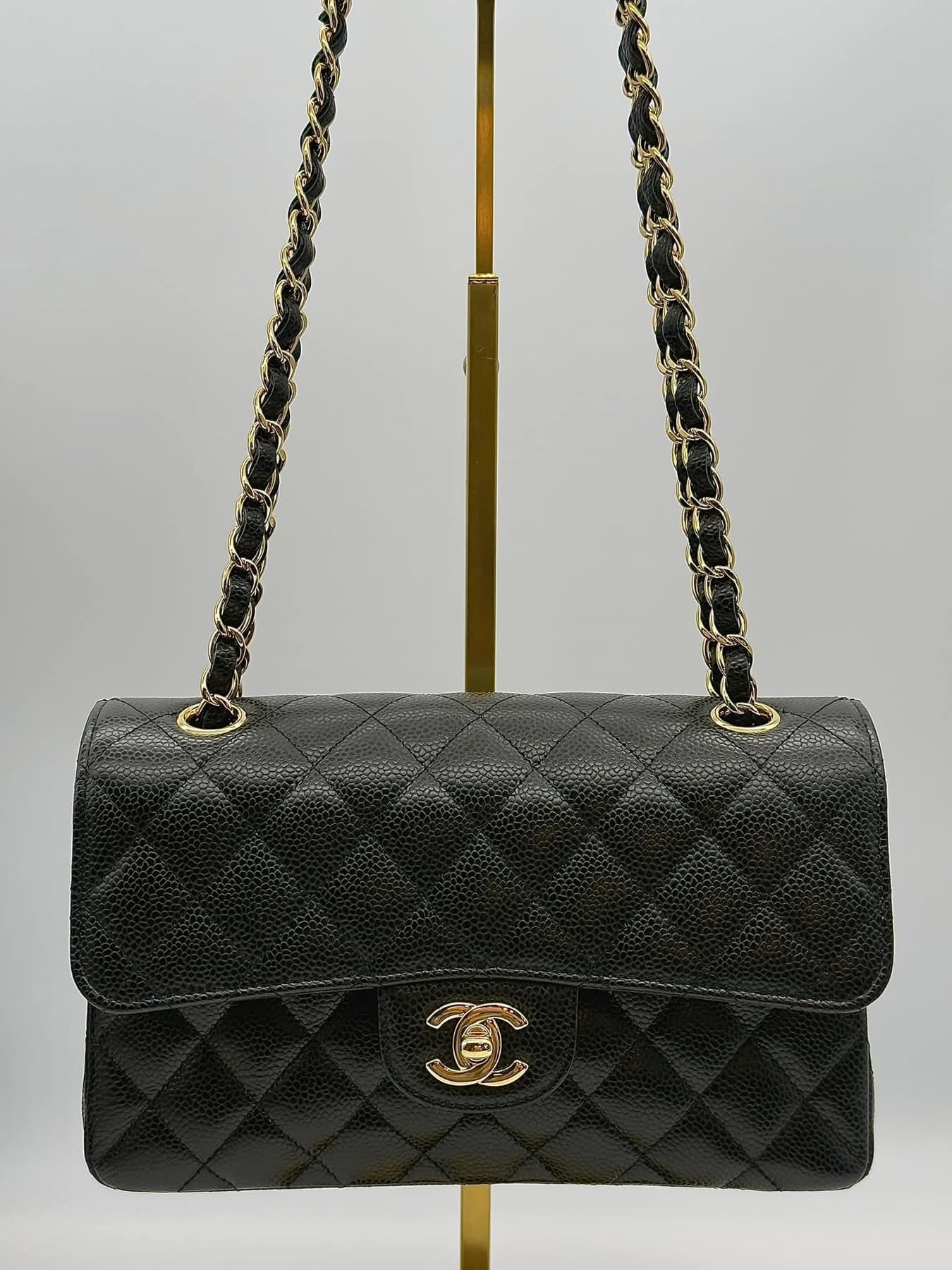 Chanel Double Flap Small Caviar