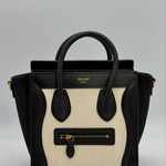 Celine Luggage Nano Shopper Leather & Suede