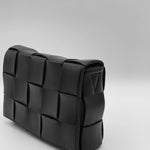 Bottega Veneta Cassette Intrecciato Black