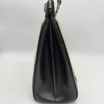 Gucci Handbag Shoulder Bag Zumi Leather Black x Beige