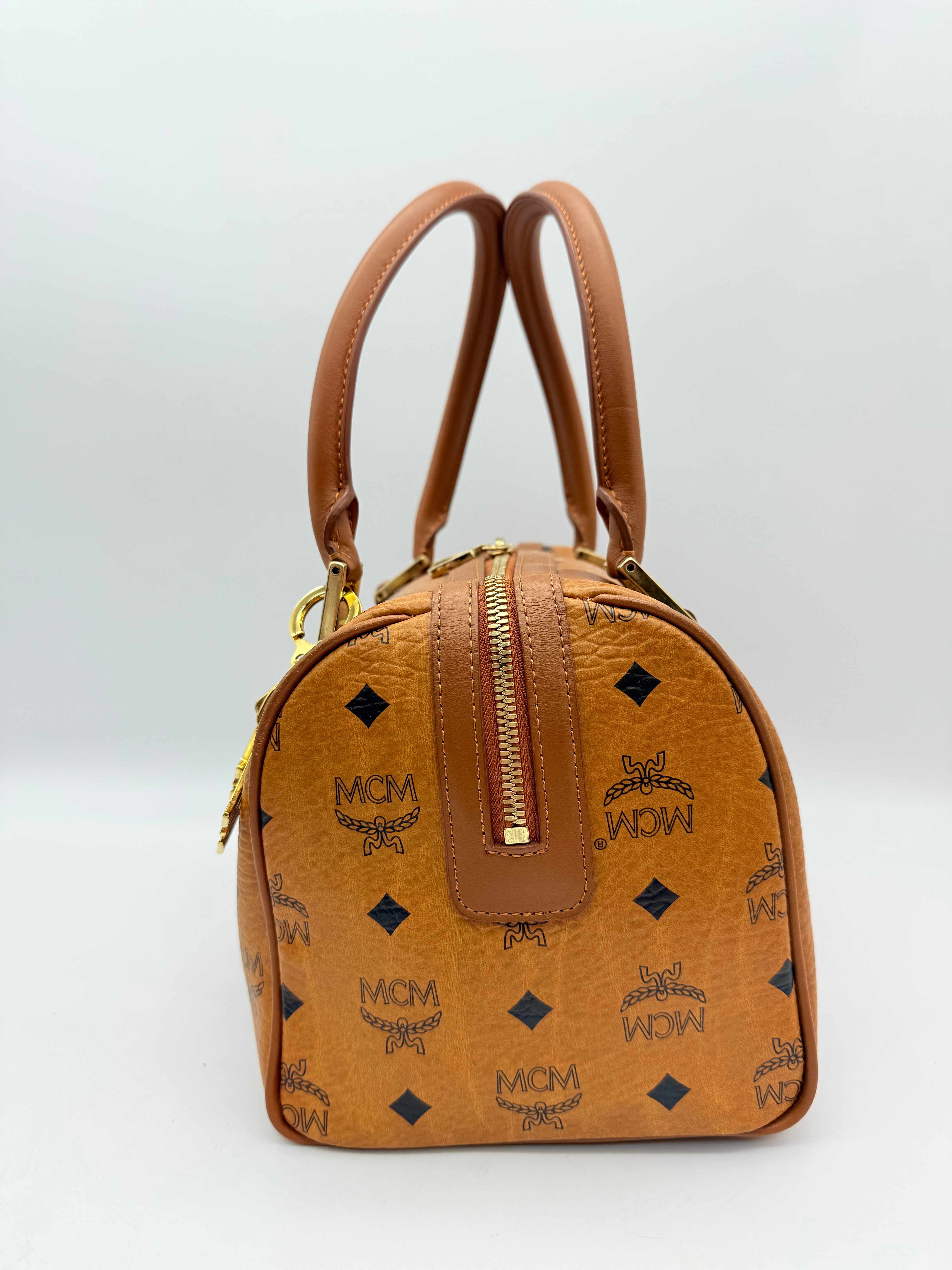 MCM COGNAC HANDBAG