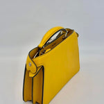 Fendi Peekaboo ISEEU X-CROSS Yellow Leather Bag