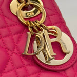 Christian Dior Lady Mini Lambskin Cannage