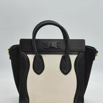 Celine Luggage Nano Shopper Leather & Suede