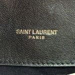 Saint Laurent Sheepskin Matelasse Chevron Monogram Large