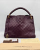 Louis Vuitton Artsy MM Print Leather Dawn Handbag