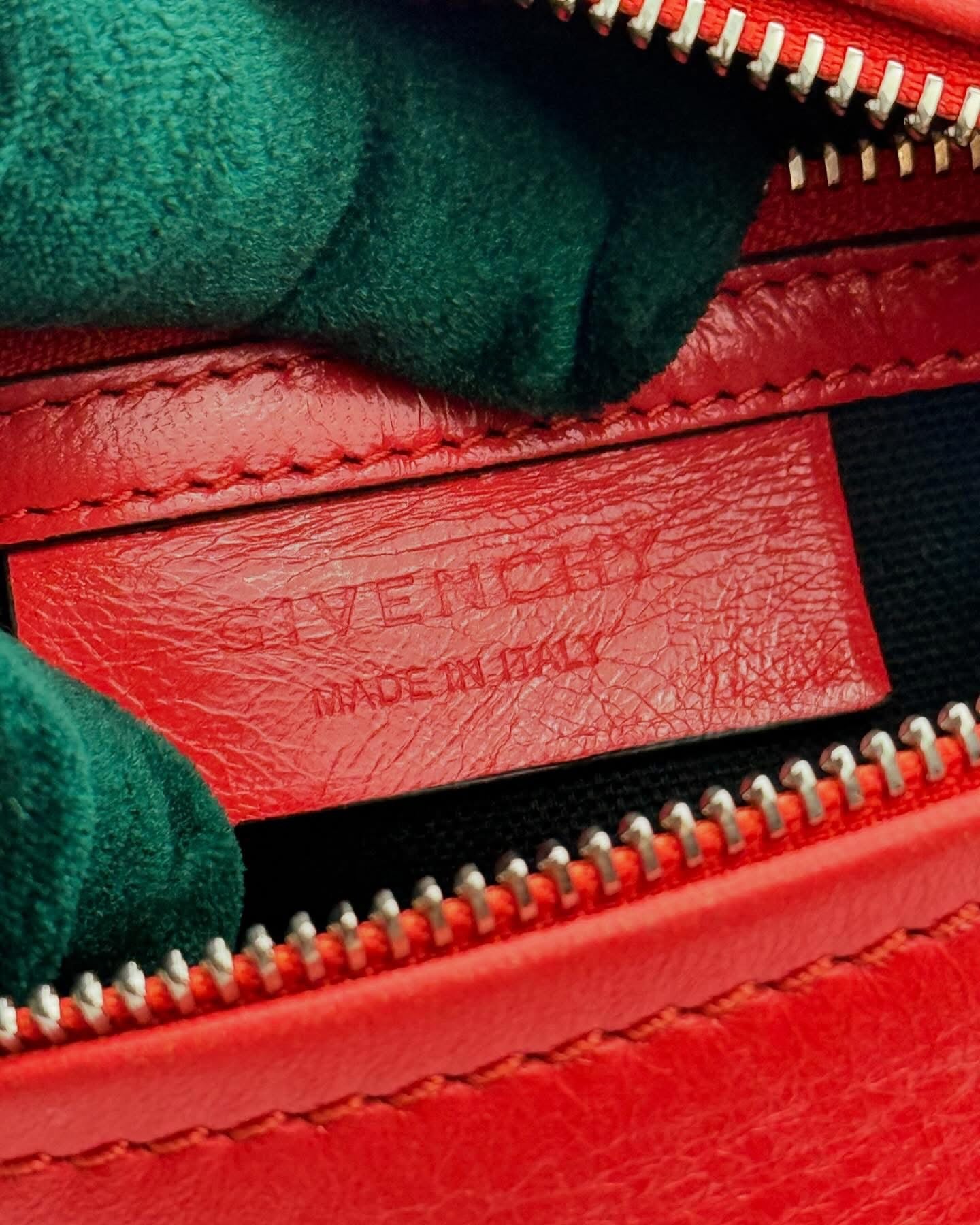 Givenchy Red Pandora Small Leather Crossbody Bag