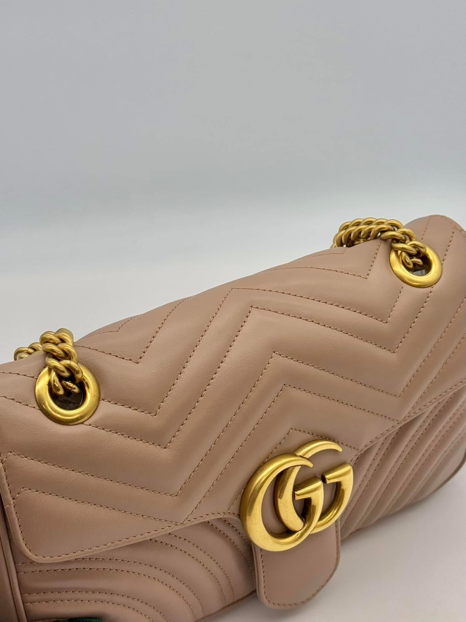 Gucci Small GG Marmont Shoulder Bag