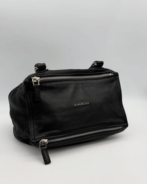 Givenchy Pandora Black Leather Crossbody Bag