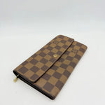 Louis Vuitton Damier Ebene Sarah Long Bifold Wallet